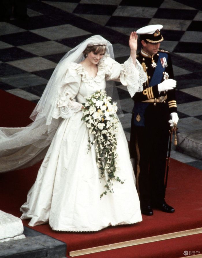 Ślub księżnej Diany i księcia Karola w 1981 roku (fot. ONS)