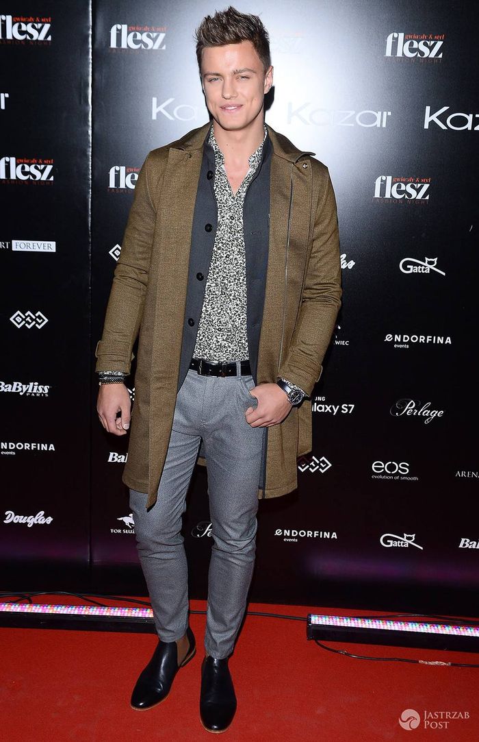 Rafał Jonkisz - Flesz Fashion Night 2016, pokaz kolekcji Kazar jesień/zima 2016
