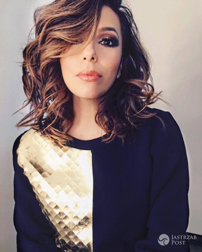 Eva Longoria w bluzie Sieradzky