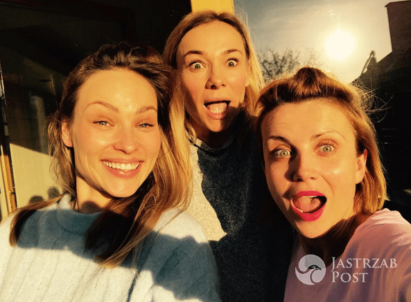 Katarzyna Zielińska, Sonia Bohosiewicz i Weronika Książkiewicz bez makijażu - Instagram
