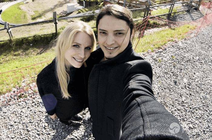 Juan Carlos Cano i Kamila Wawrzycka (żona) na Instagramie