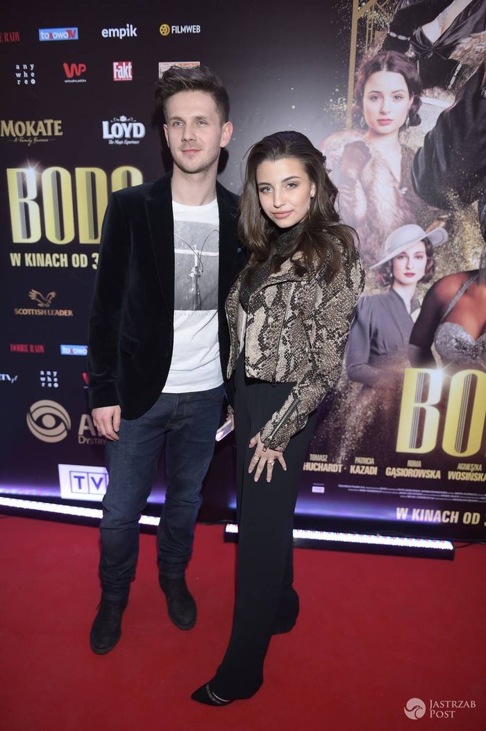fAntek Królikowski i Julia Wieniawa - premiera filmu Bodo 2017