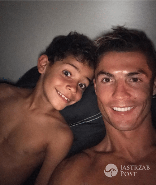 Cristiano Ronaldo z synem
