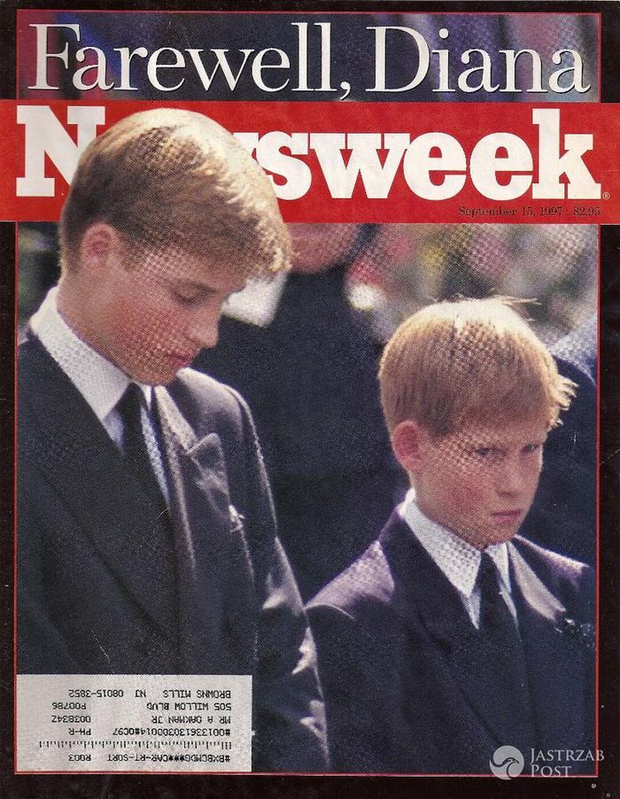 Książę Harry o pogrzebie księżnej Diany w Newsweeku
