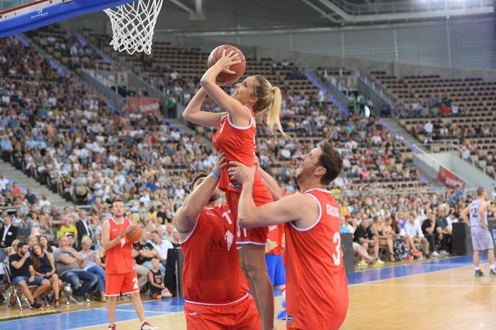 Wielki mecz Marcin Gortat kontra Wojsko Polskie