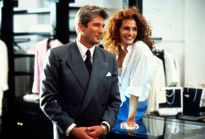 Pretty Woman - Julia Roberts i Richard Gere na planie filmu (1990 rok)