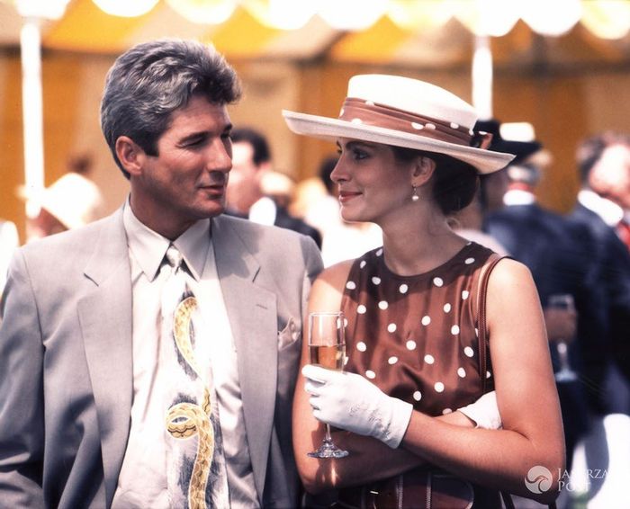 Pretty Woman - Julia Roberts i Richard Gere na planie filmu (1990 rok)