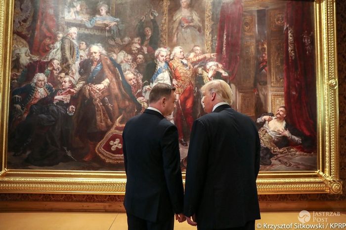 Andrzej Duda i Donald Trump w Polsce