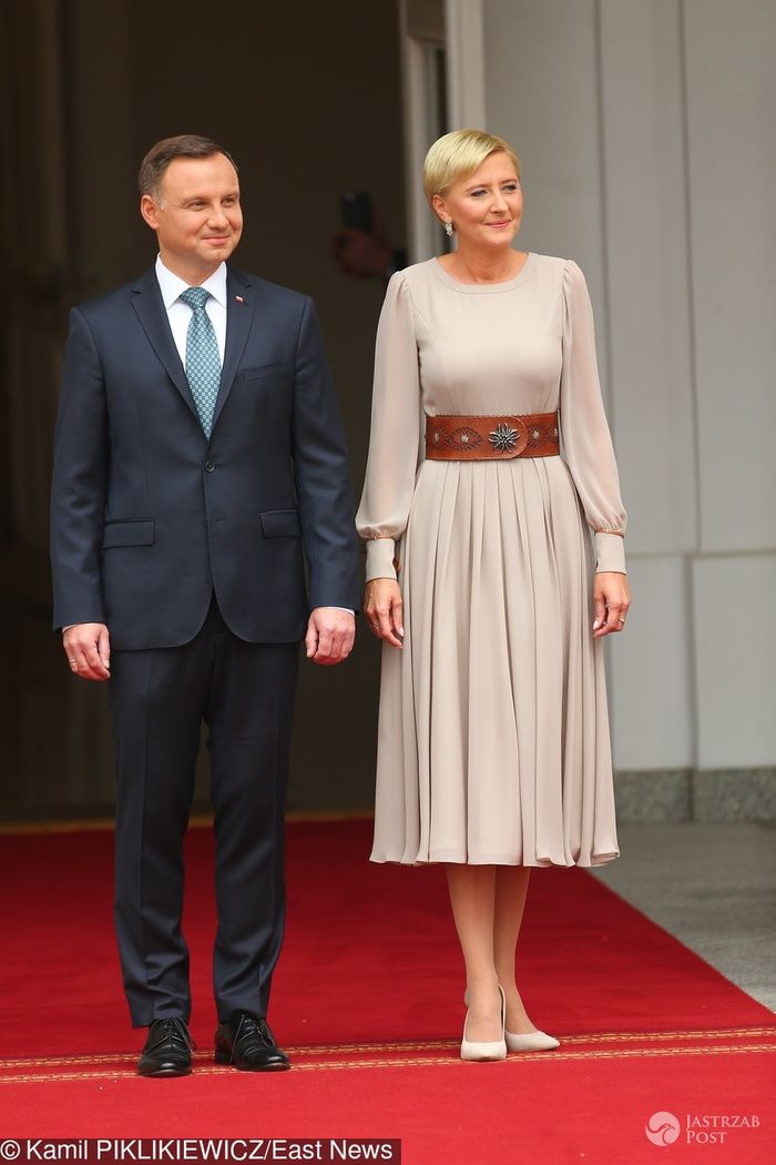 Andrzej i Agata Duda oczekują na księżną Kate i księcia Williama
