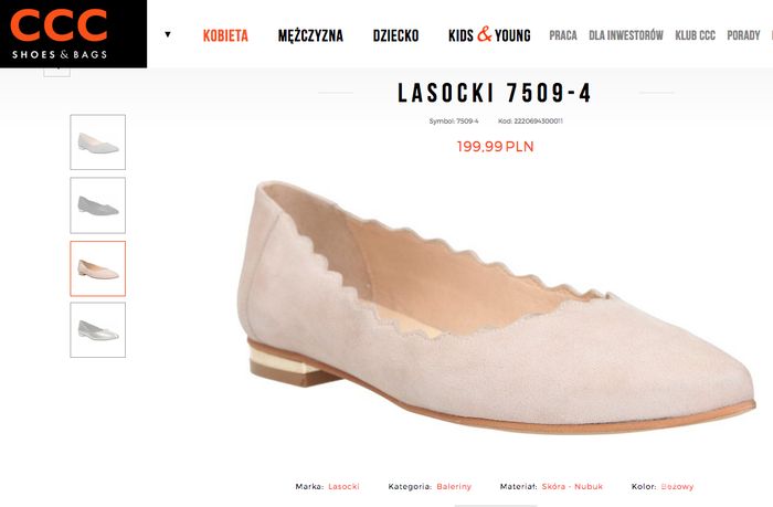Buty Małgorzaty Sochy