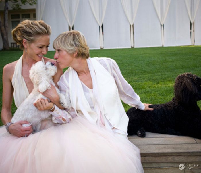 Ellen DeGeneres zdjęcia ze ślubu