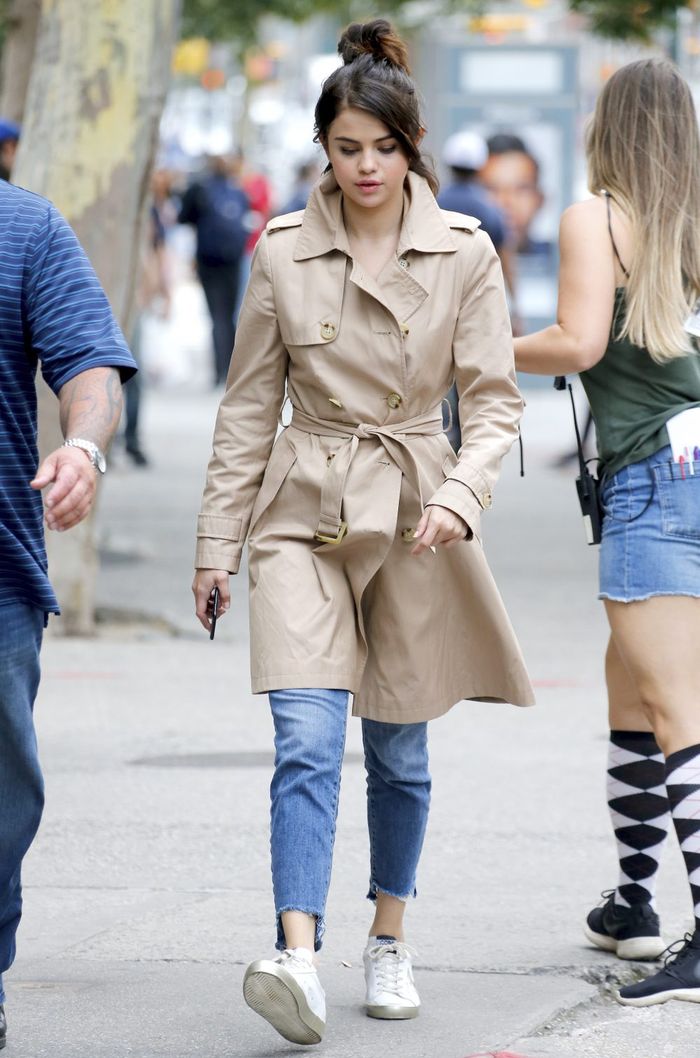 Selena Gomez sur le tournage du nouveau film de Woody Allen dans le quartier de soho a New York