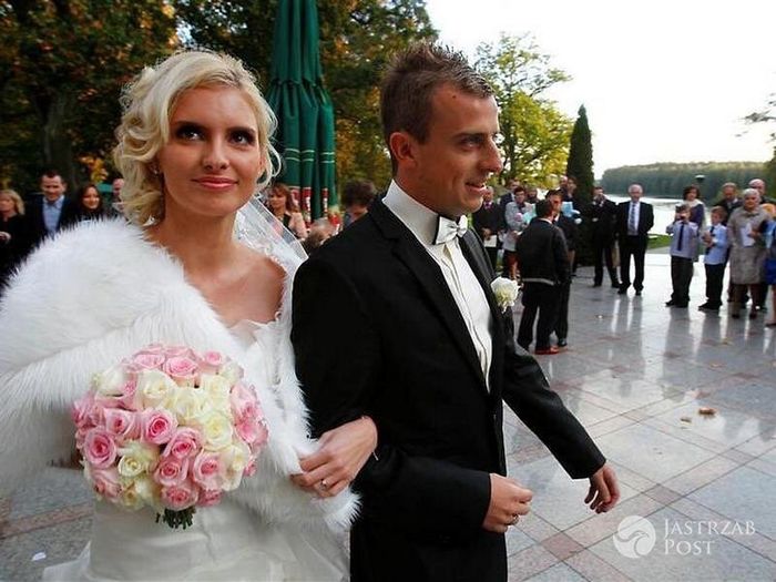 Kamil Grosicki i Dominika Grosicka świętują 6 rocznicę ślubu