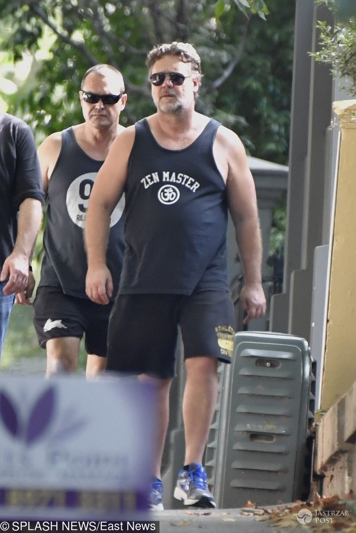 Russel Crowe przytył
