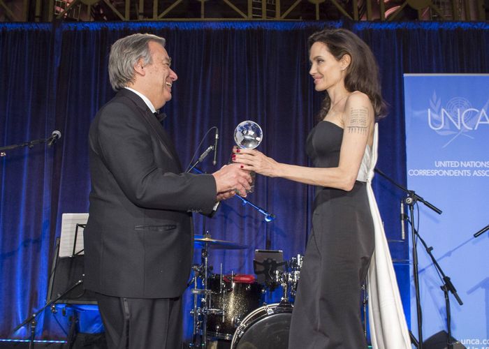 Angelina Jolie nagroda ONZ