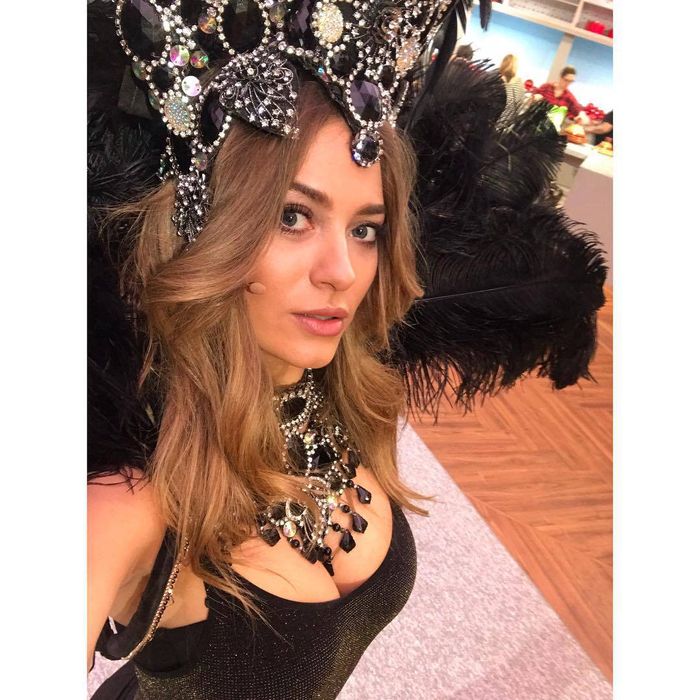 Marcelina Zawadzka w karnawałowej kreacji