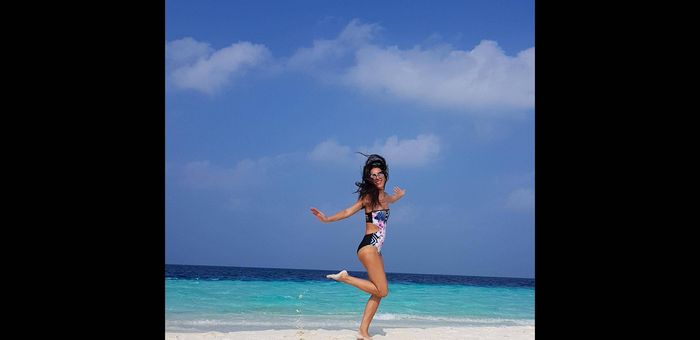 Agata Steczkowska w bikini na wakacjach (fot. Jastrząb Post Exclusive)