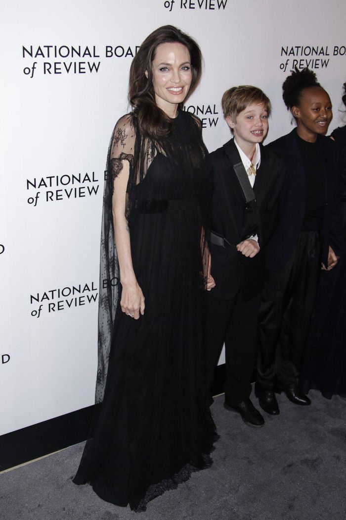 2018 National Board Of Review Awards Gala Angelina Jolie Shiloh Pitt