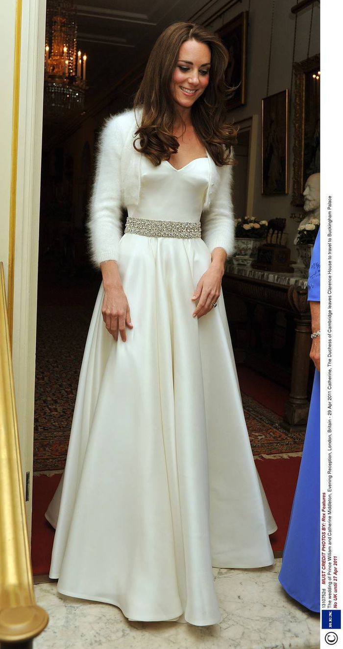 księżna Kate - druga suknia ślubna