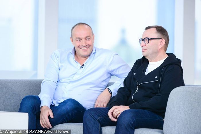 Rafał Bryndal i Łukasz Preibisz - lekarz prowadzący operację nosa