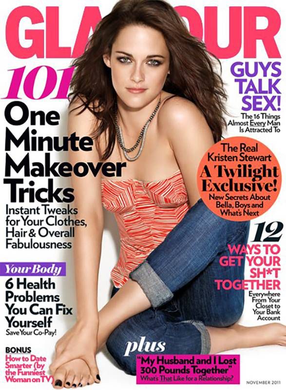 KRISTEN STEWART NA OKŁADCE GLAMOUR
