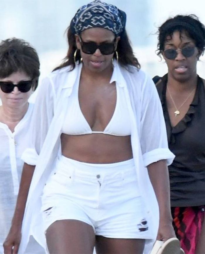 Michelle Obama na wakacjach z córką