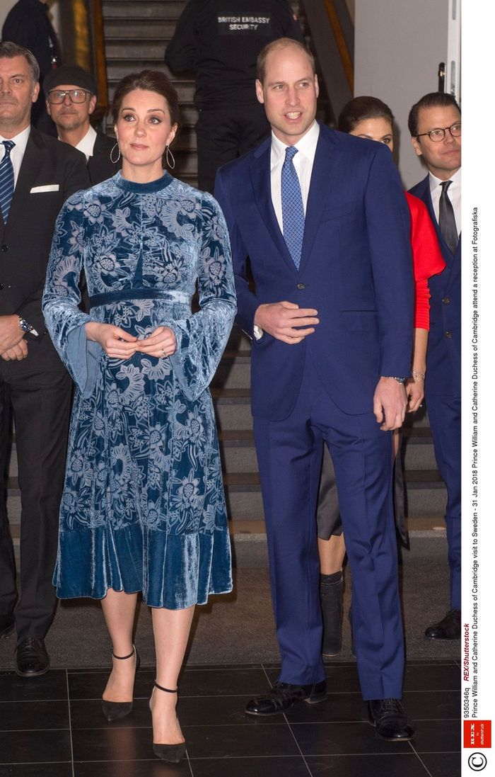 Księżna Kate w sukience Erdem