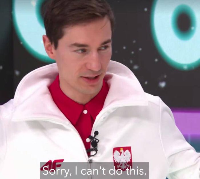 Kamil Stoch przerwał wywiad i wyszedł ze studia w norweskim programie