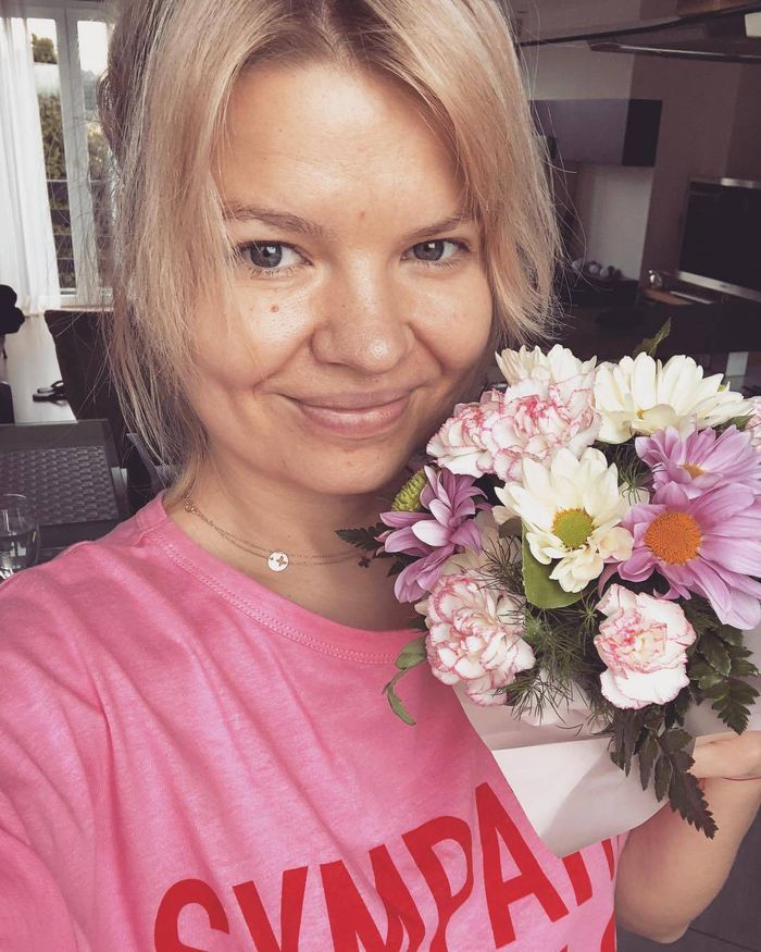 Marta Manowska bez makijażu