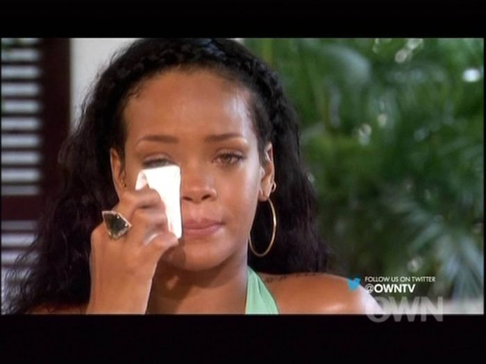Rihanna płacze w programie Oprah Winfrey