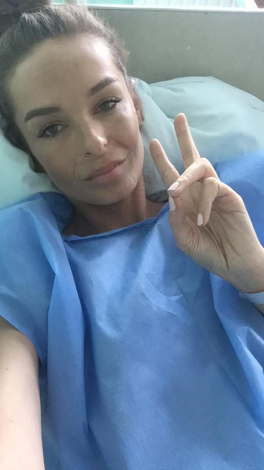 Kasia Sowińska w szpitalu