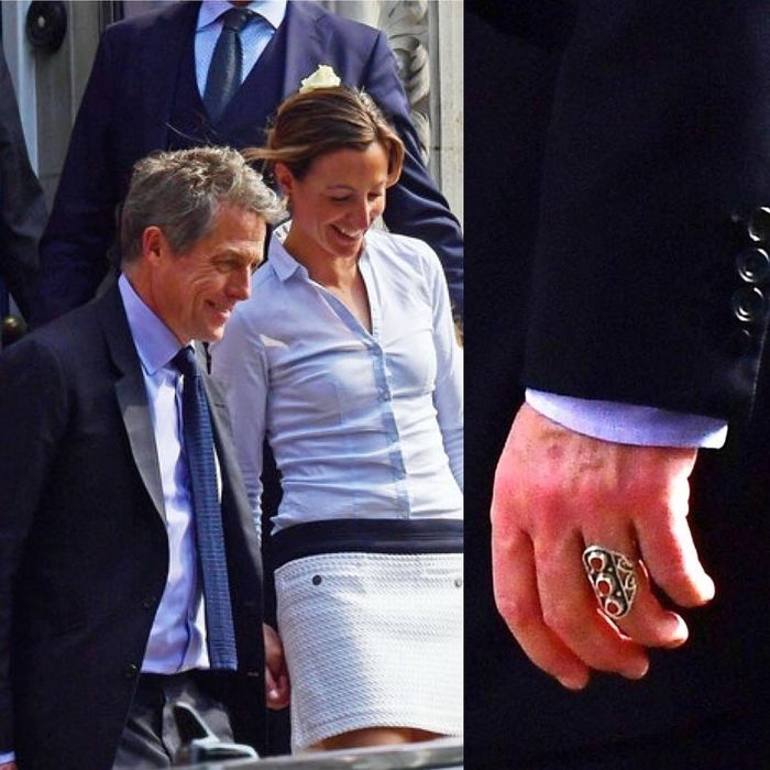 Hugh Grant wziął ślub z atrakcyjną Szwedką