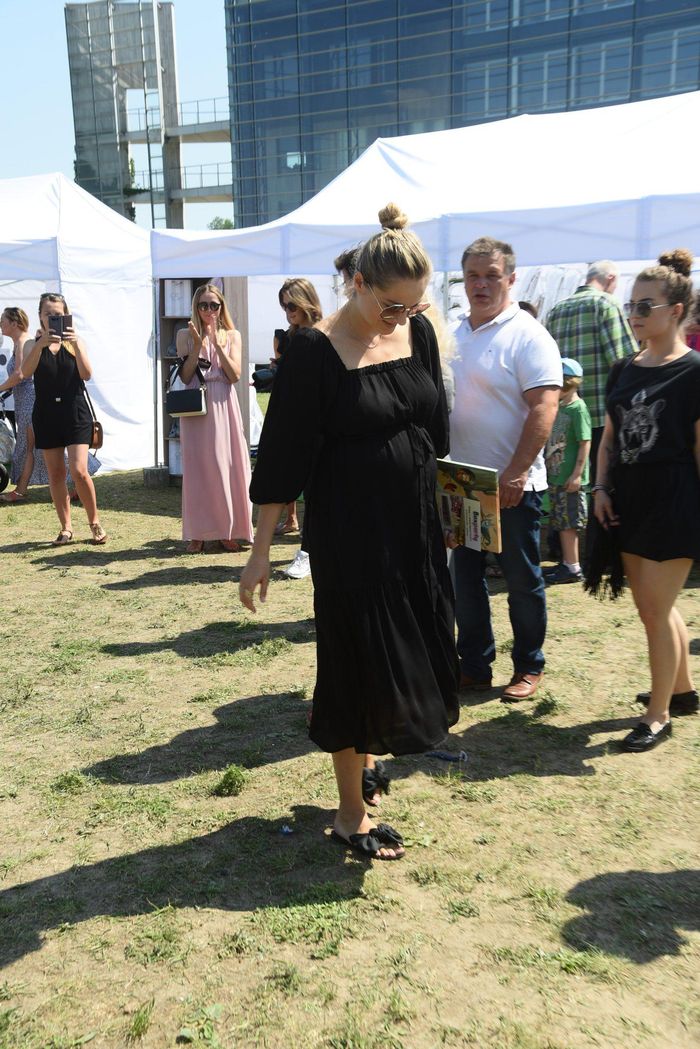 Małgorzata Socha świętowała Dzień Matki w Wilanowie