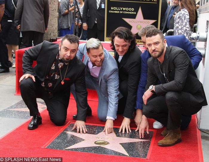 N-SYNC otrzymał swoją gwiazdę w Hollywoodzkiej Alei Sław