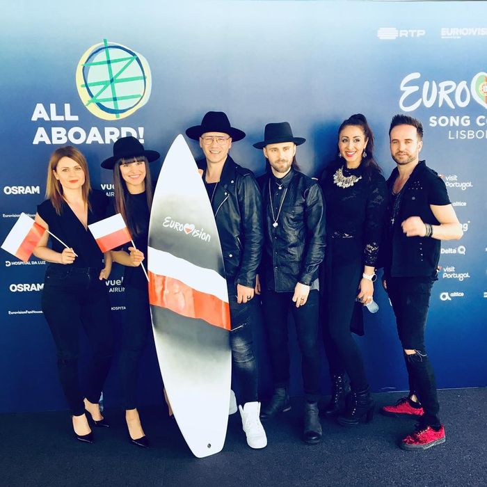 Reprezentacja Polski na Eurowizji 2018: Gromee, Lukas Meijer, Kasia Dereń, Sara Chmiel i reszta ekipy