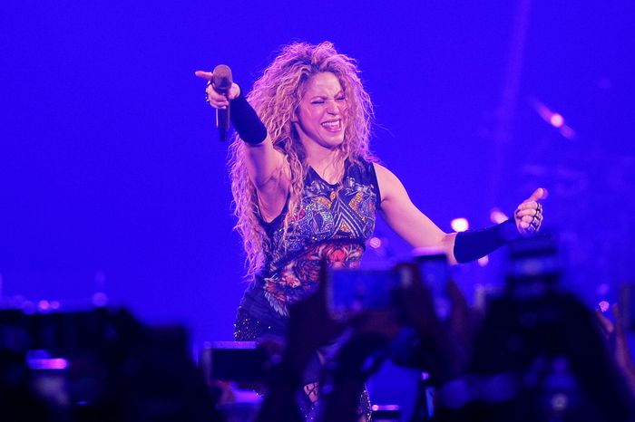 Shakira występuje w O2 Arena
