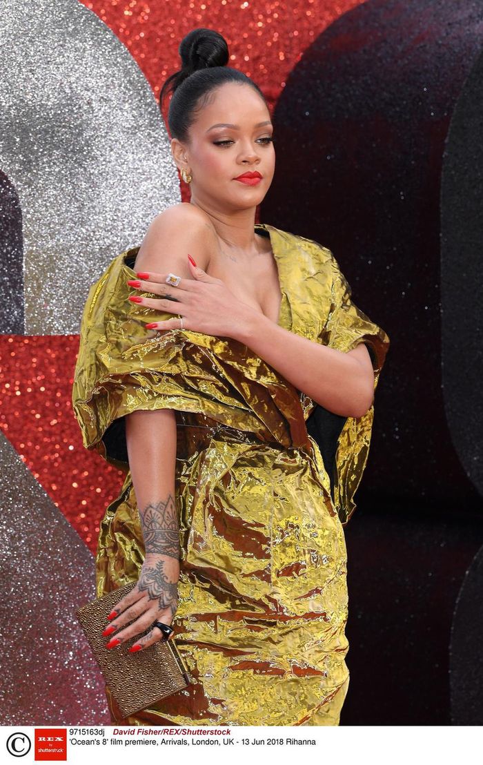 Rihanna w ryzykownej kreacji na premierze filmu