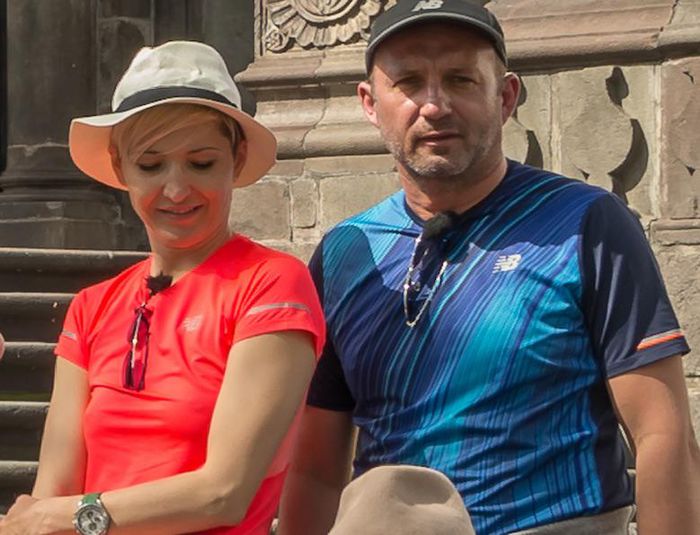 Magda Steczkowska z mężem Piotrem Królikiem