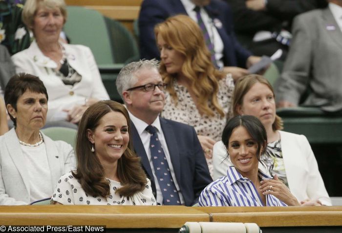 Księżna Kate i Meghan Markle na Wimbledonie (2018)