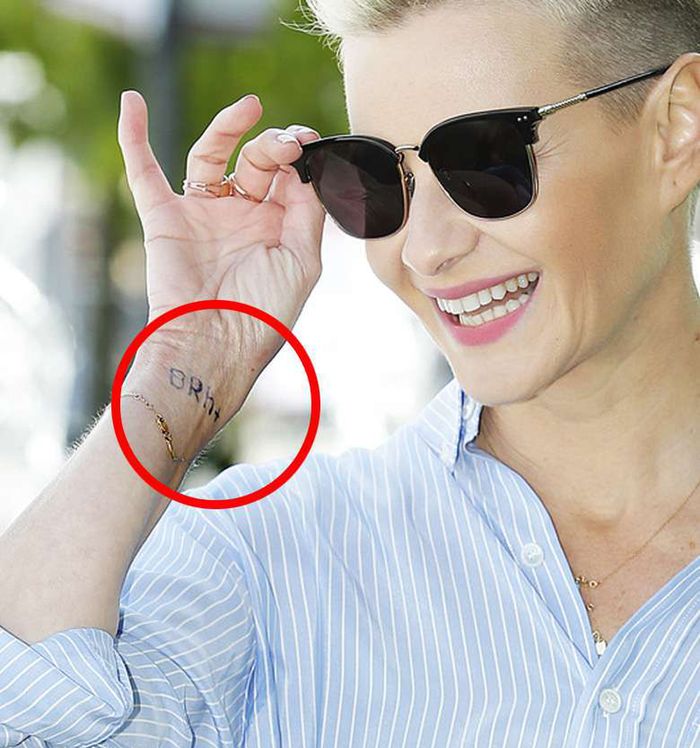 Małgorzata Kożuchowska ma tatuaż z grupą krwi – 0Rh+