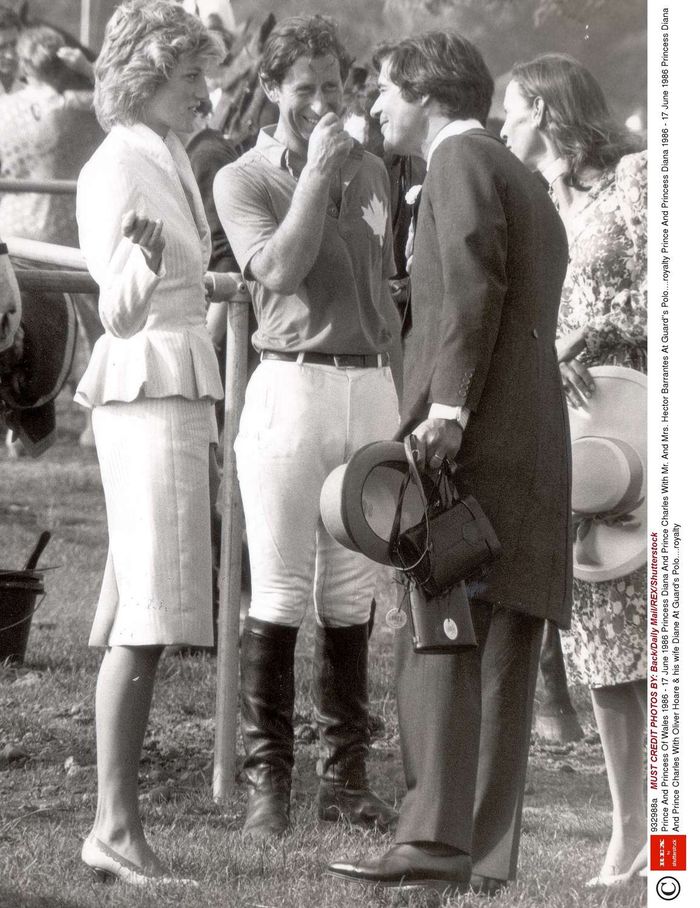 Księżna Diana, książę Karol i Oliver Hoare
