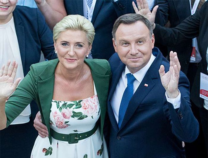 Andrzej Duda i Agata Duda na Światowym Zjeździe Polonii