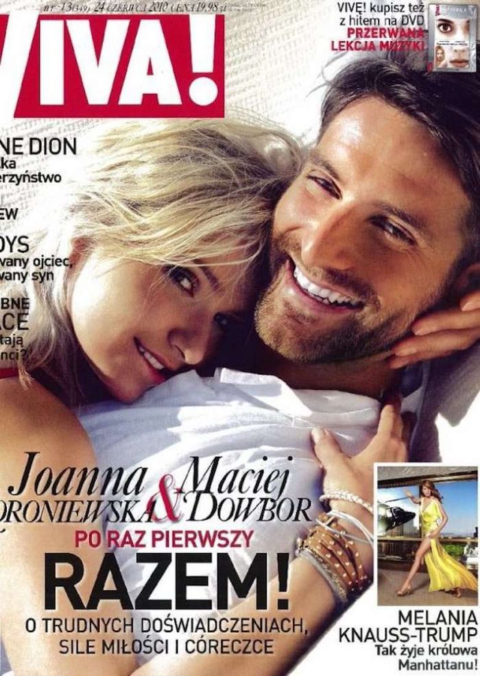 Joanna Koroniewska i Maciej Dowbor na okładce Vivy!