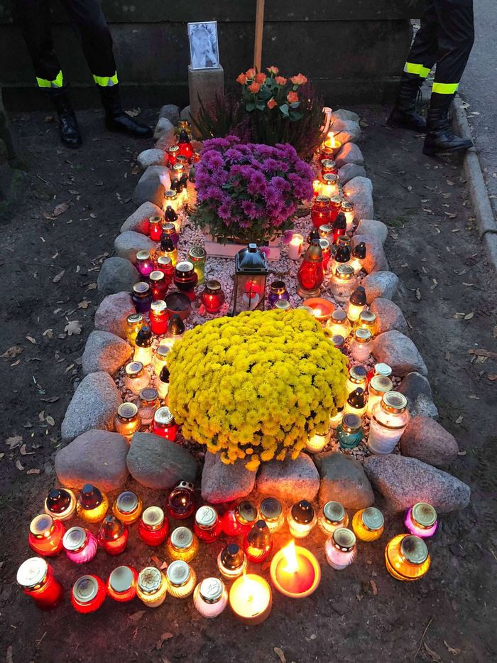 Grób Andrzeja Kopiczyńskiego – 1 listopada