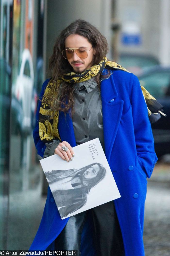Michał Szpak promuje swoją płytę winylową