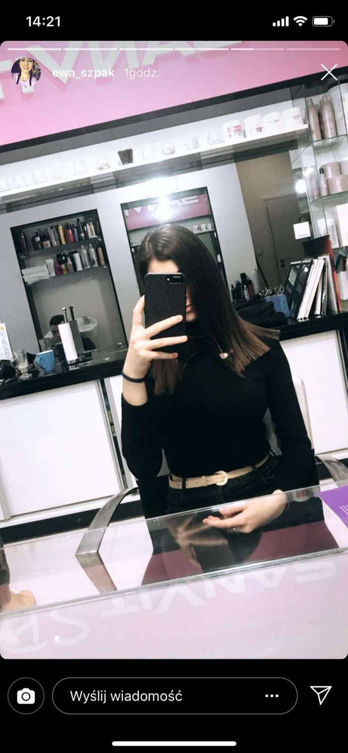 Ewa Szpak w nowej fryzurze