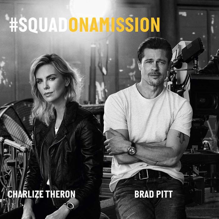 Brad Pitt i Charlize Theron we wspólnej kampanii