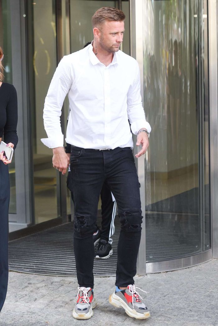Artur Boruc w butach Balenciaga