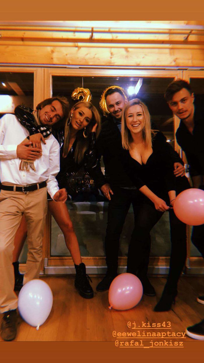 Marcelina Zawadzka i Rafał Jonkisz na 30 urodzinach Miss Polonii