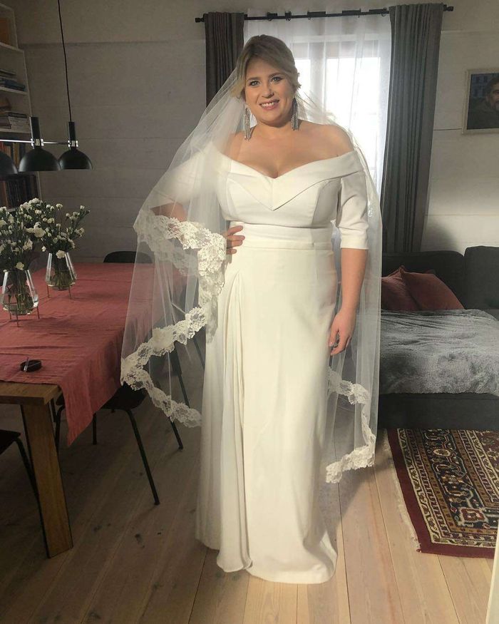 Ela Romanowska pokazała się w sukni ślubnej